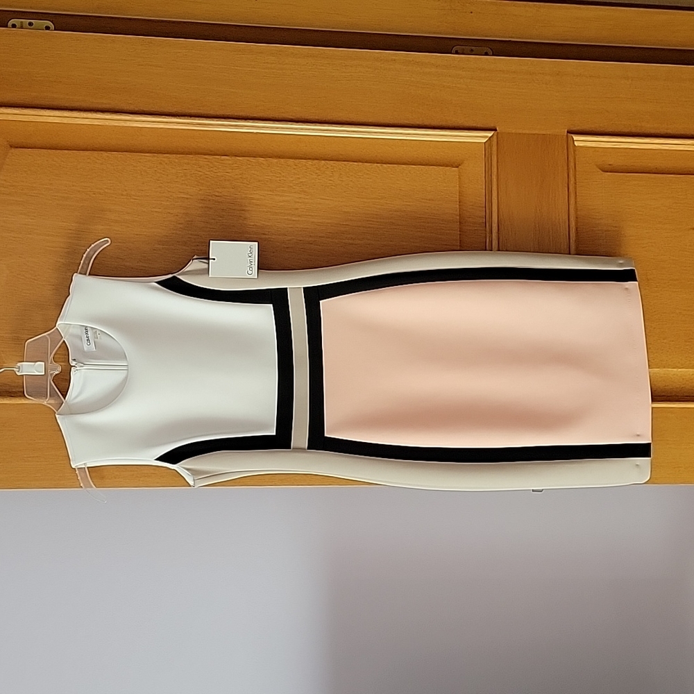 Calvin Klein Colorblock Dress Size 4